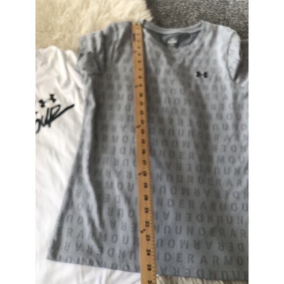 under armour Loose womens Medium Lot Of Two Short Sleeve Shirts H1 - Picture 3 of 6